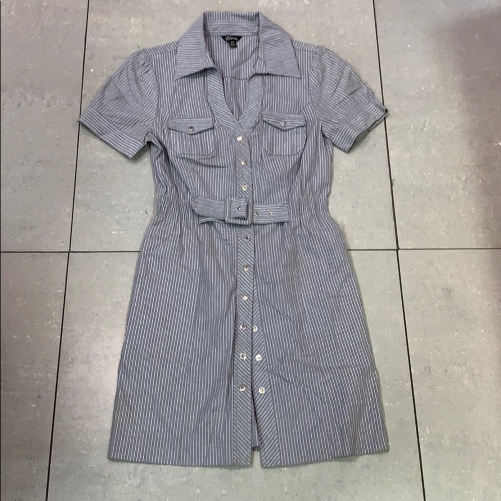 NWOT Guess pinstripe dress